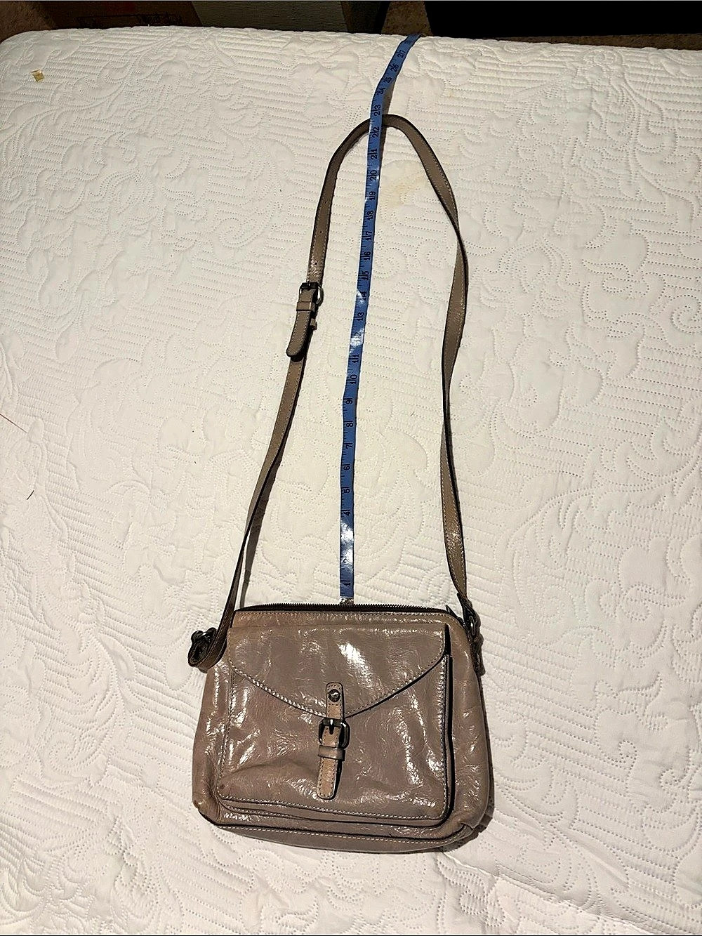 Patricia Nash Avellino Crossbody Bag Grey